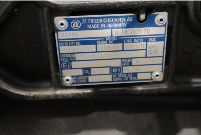 ZF 12TX2821OD+INT3 81.32004-6499 NEW - Коробка передач для Грузовиков: фото 5 ZF 12TX2821OD+INT3 81.32004-6499 NEW - Коробка передач для Грузовиков: фото 5