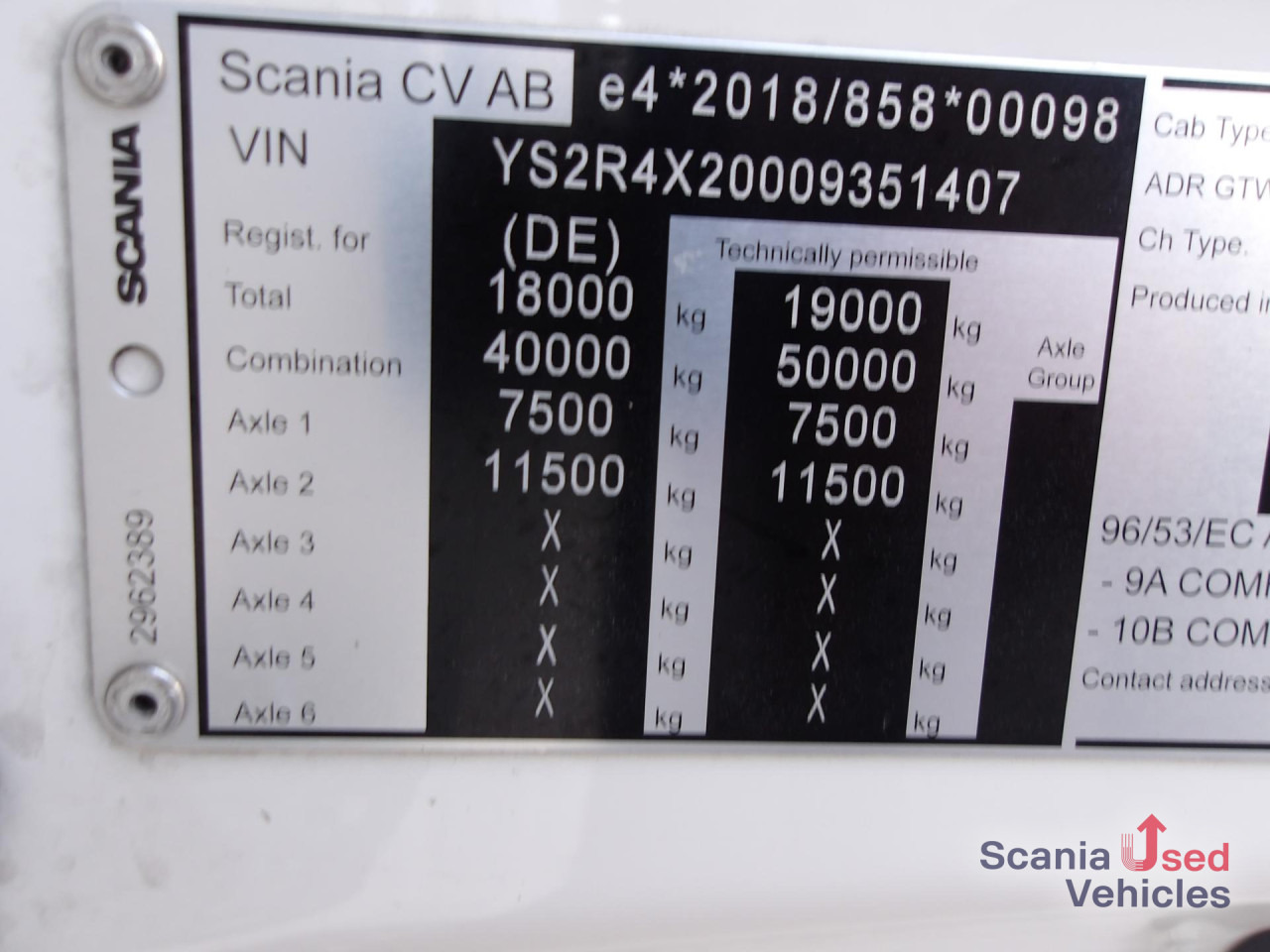 Тягач SCANIA R460 EB - MEGA EDiTiON - HIGHLINE - ACC - 2x TANKs: фото 7