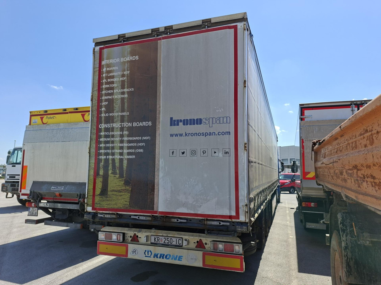 KRONE Profi Liner - Тентованный полуприцеп: фото 1 KRONE Profi Liner - Тентованный полуприцеп: фото 1