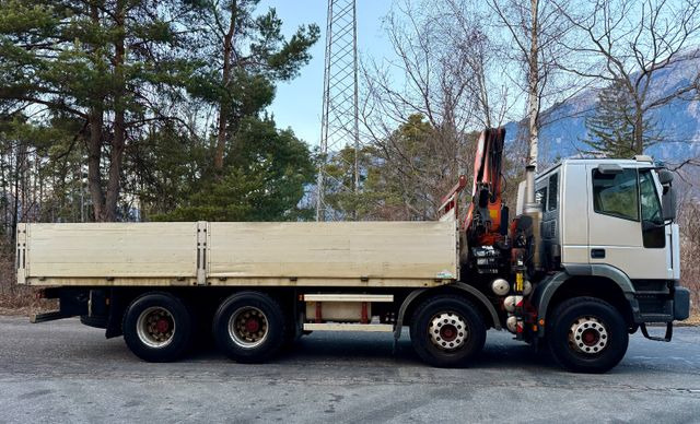 Iveco 340E38H Cursor 13 8x4, E3, PM 14023 Kran - Автоманипулятор, Грузовик бортовой/ Платформа: фото 2 Iveco 340E38H Cursor 13 8x4, E3, PM 14023 Kran - Автоманипулятор, Грузовик бортовой/ Платформа: фото 2