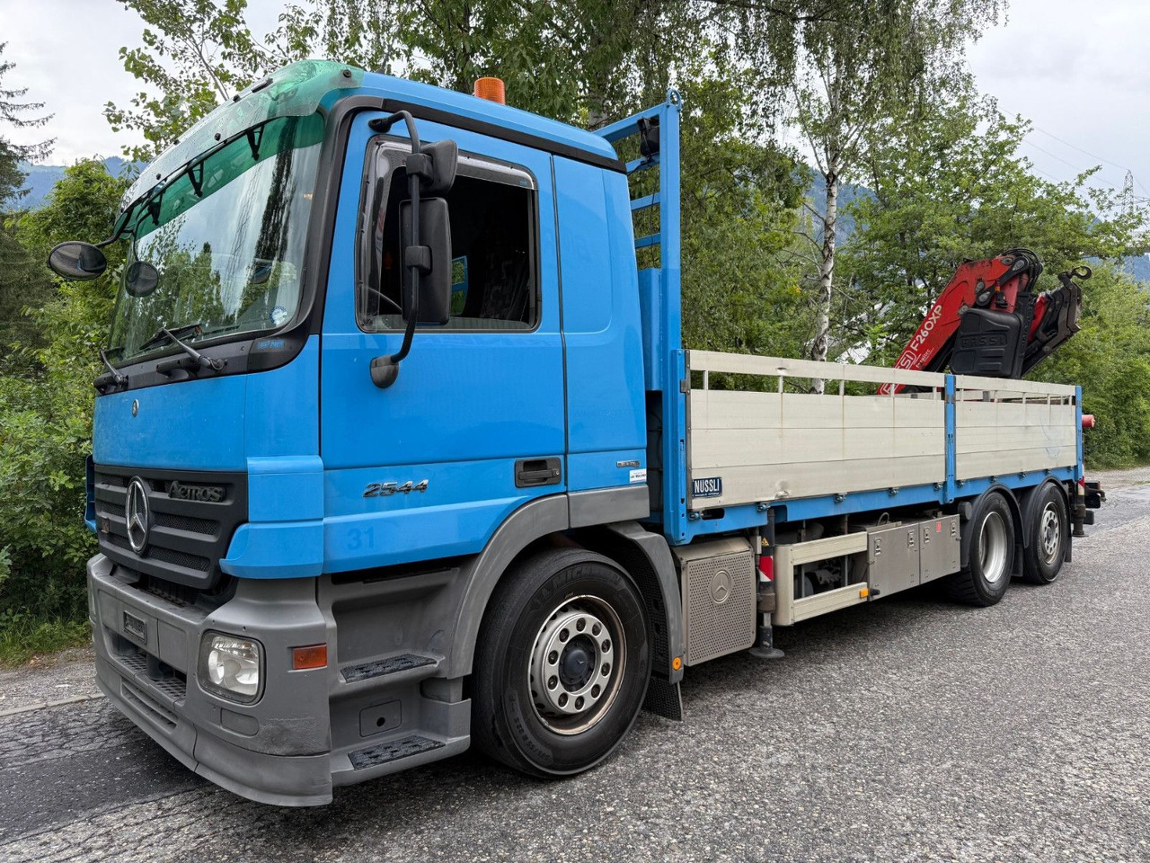 Mercedes-Benz Actros 2544 6x2, E5, EPS, Fassi F260XP, Retarder - Автоманипулятор: фото 5 Mercedes-Benz Actros 2544 6x2, E5, EPS, Fassi F260XP, Retarder - Автоманипулятор: фото 5
