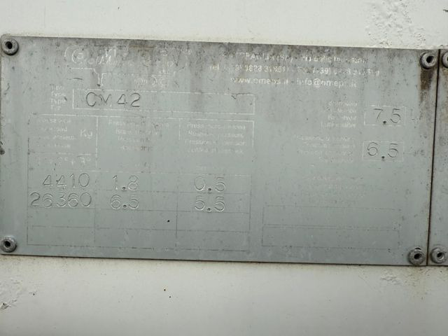 Полуприцеп цистерна для сыпучих грузов OMEPS CM , Silo Zement: фото 17