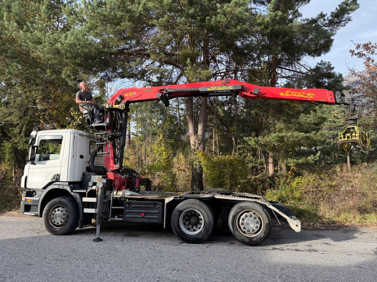 Scania P380 LB 6x2,E4,Palfinger Epsilon E165Z Plus,Kran - Тягач: фото 4 Scania P380 LB 6x2,E4,Palfinger Epsilon E165Z Plus,Kran - Тягач: фото 4