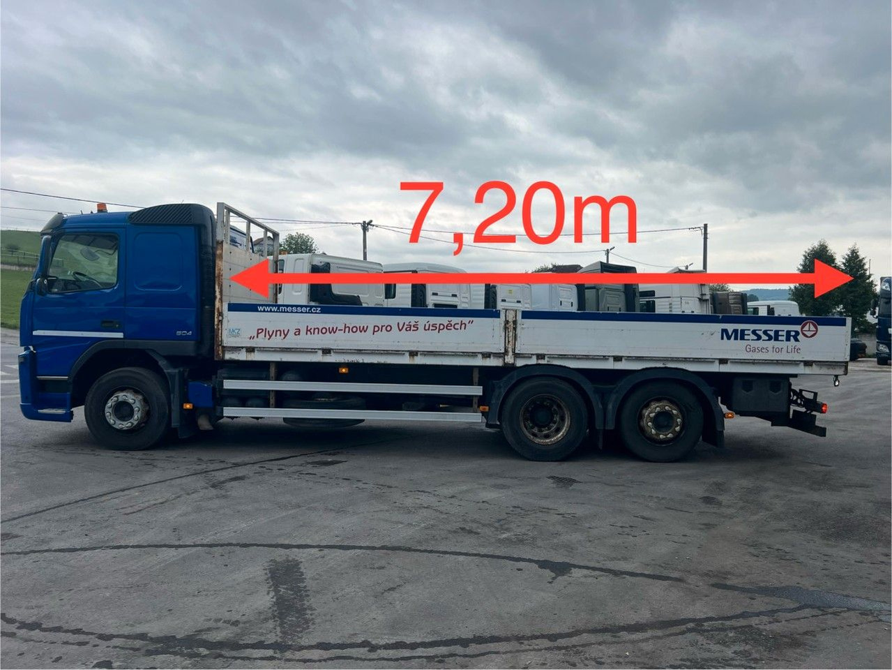 Volvo FM 460 6x2, E5, L:7200mm - Грузовик бортовой/ Платформа: фото 4 Volvo FM 460 6x2, E5, L:7200mm - Грузовик бортовой/ Платформа: фото 4