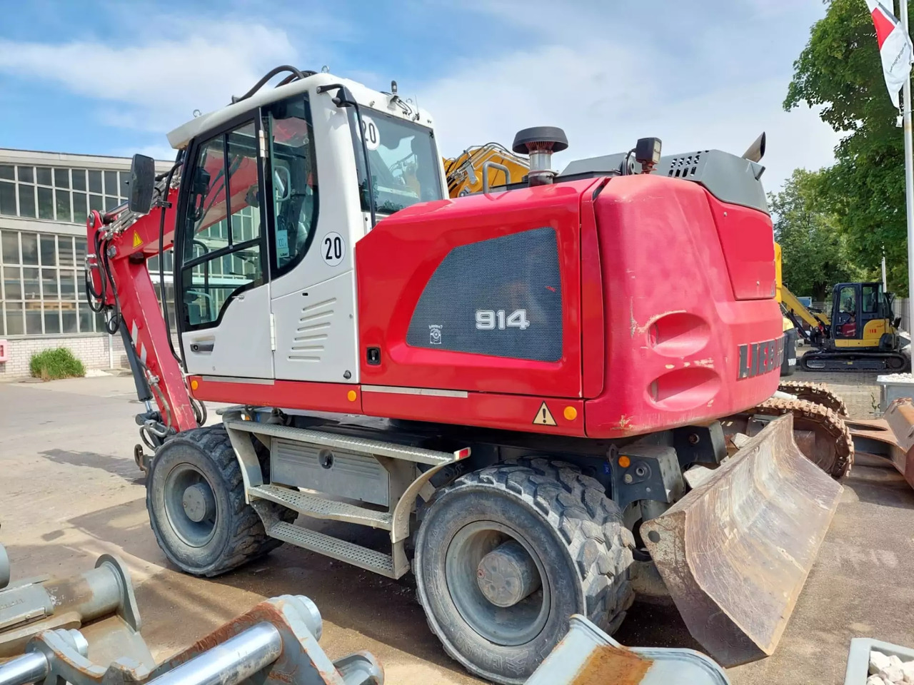 2018 Liebherr A 914 Litronic - Колёсный экскаватор: фото 4 2018 Liebherr A 914 Litronic - Колёсный экскаватор: фото 4