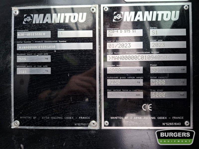 Manitou M30-4 - Внедорожный погрузчик: фото 5 Manitou M30-4 - Внедорожный погрузчик: фото 5