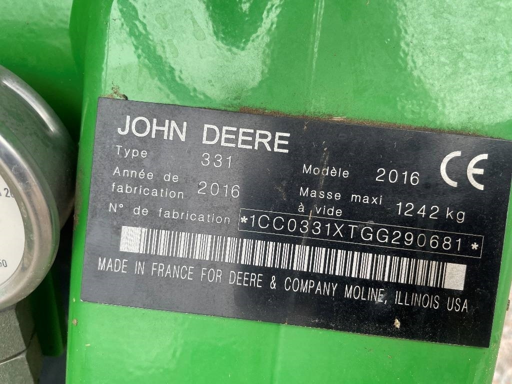 John Deere 331 Dismantled: only spare parts - Косилка: фото 3 John Deere 331 Dismantled: only spare parts - Косилка: фото 3