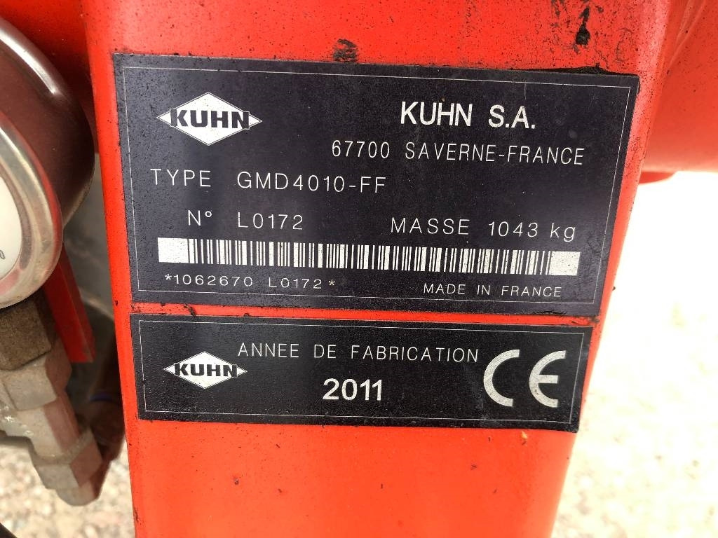 Kuhn GMD 4010 Dismantled: only spare parts - Косилка: фото 3 Kuhn GMD 4010 Dismantled: only spare parts - Косилка: фото 3
