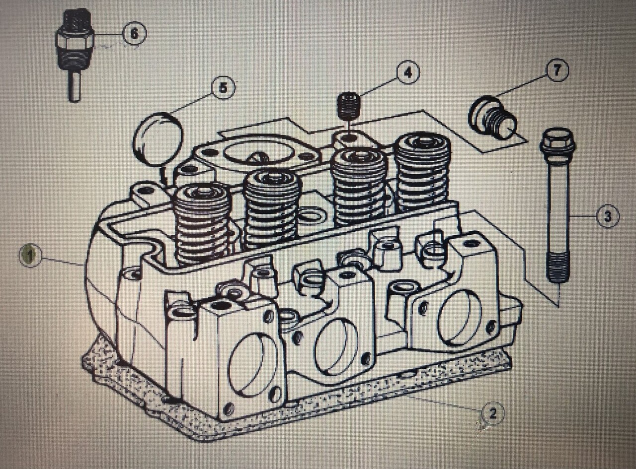 CLAAS 60 0502 594 8/Claas Cetis-głowica/Claas Celtis 456-426RA/RC/RX Farming 456-426 Ares 577-547 - Головка блока для Сельскохозяйственной техники: фото 1 CLAAS 60 0502 594 8/Claas Cetis-głowica/Claas Celtis 456-426RA/RC/RX Farming 456-426 Ares 577-547 - Головка блока для Сельскохозяйственной техники: фото 1