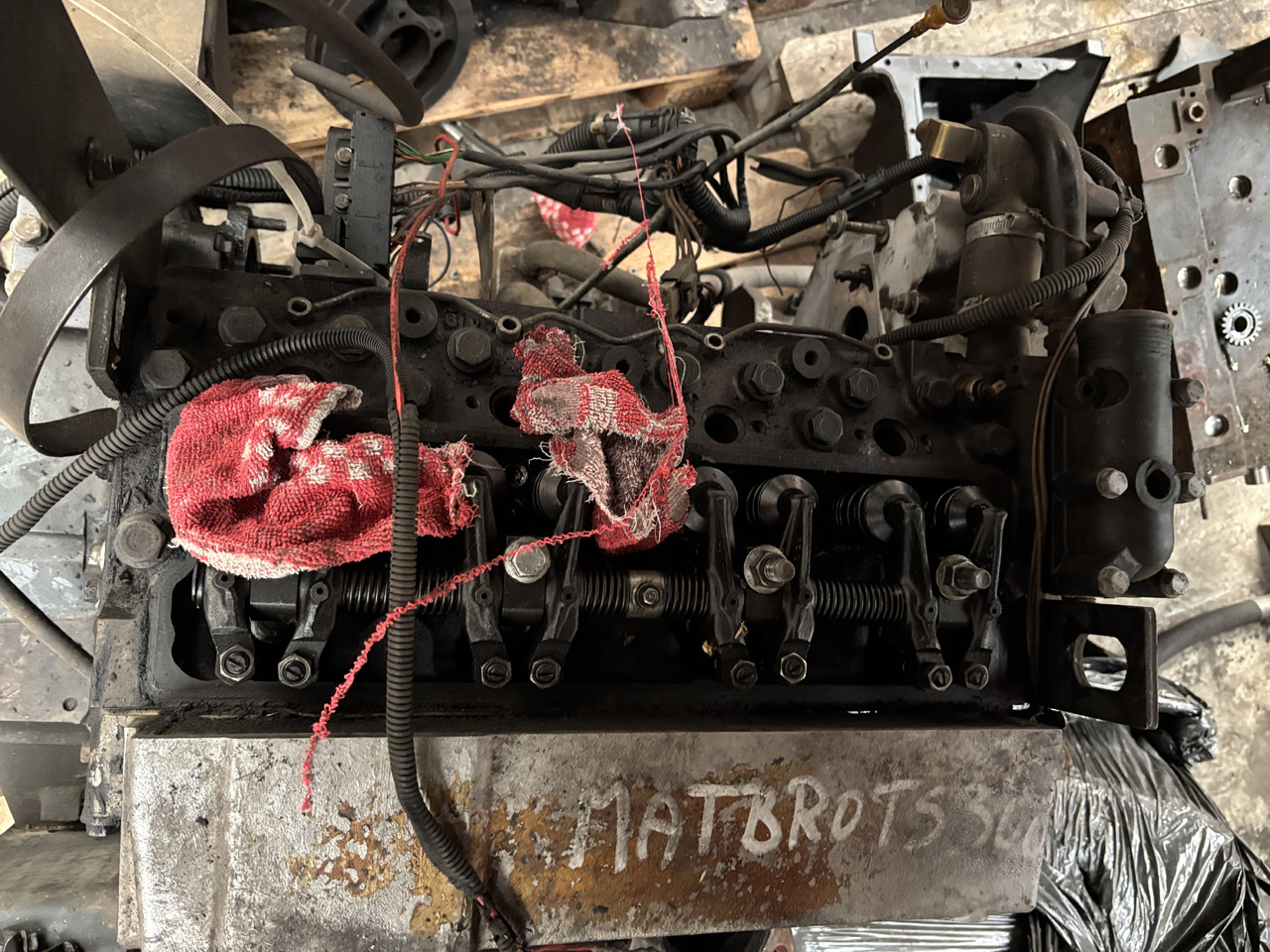 Matbro TS 300 Silnik Blok Kolektor Klawiatura Miska Olejowa Koło Pasowe CZĘŚCI - Двигатель и запчасти для Сельскохозяйственной техники: фото 2 Matbro TS 300 Silnik Blok Kolektor Klawiatura Miska Olejowa Koło Pasowe CZĘŚCI - Двигатель и запчасти для Сельскохозяйственной техники: фото 2