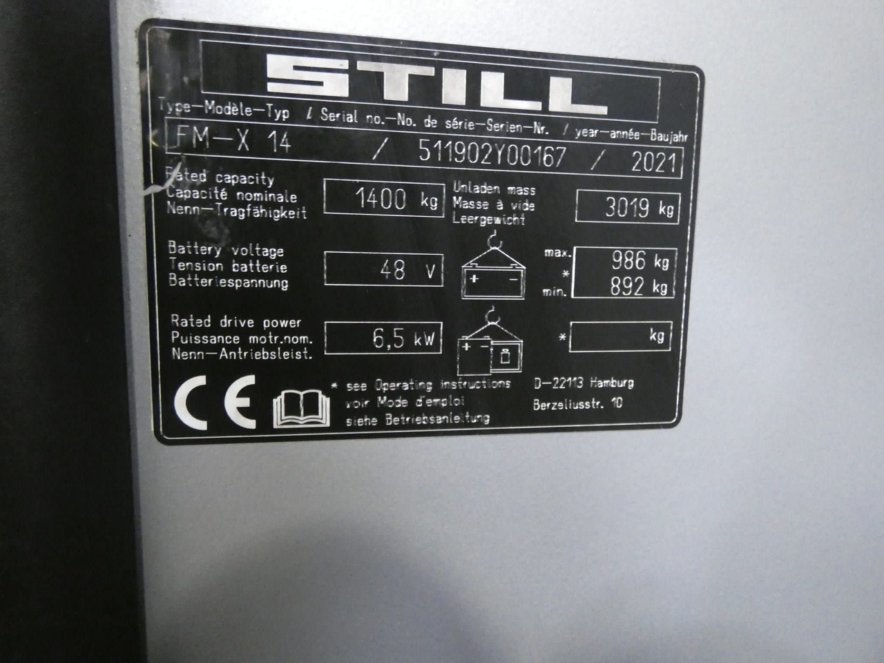 STILL FM-X14 - Ричтрак: фото 5 STILL FM-X14 - Ричтрак: фото 5