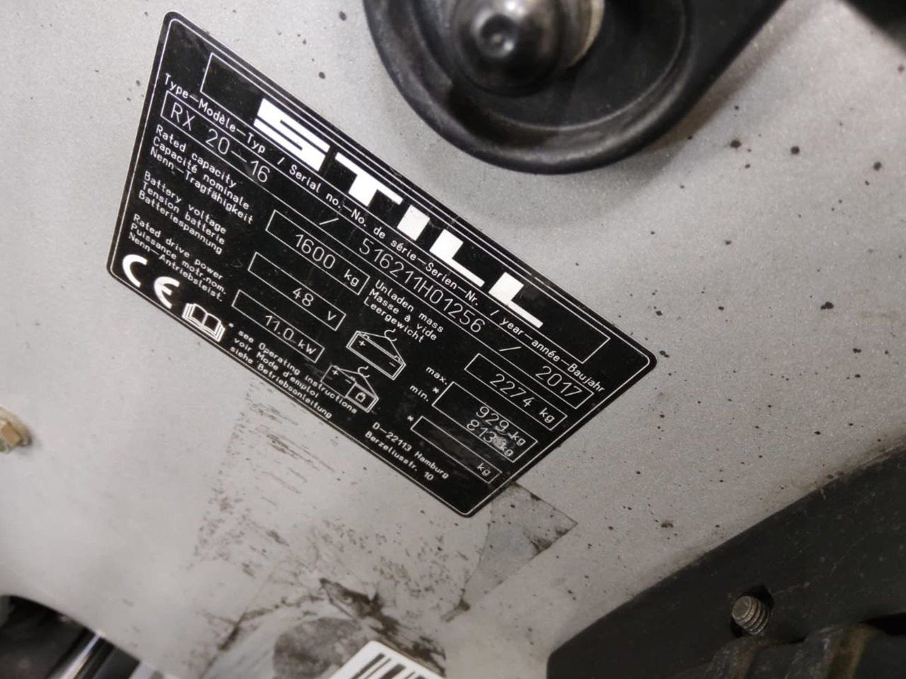 STILL RX20-16 - Электропогрузчик: фото 5 STILL RX20-16 - Электропогрузчик: фото 5