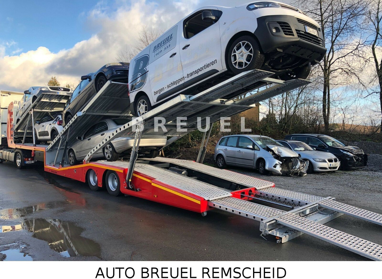 Новый Полуприцеп-автовоз 6-er Autotransporter mit Lenkachse 6-er Autotransporter sofort mit VDI Zertifikat: фото 16