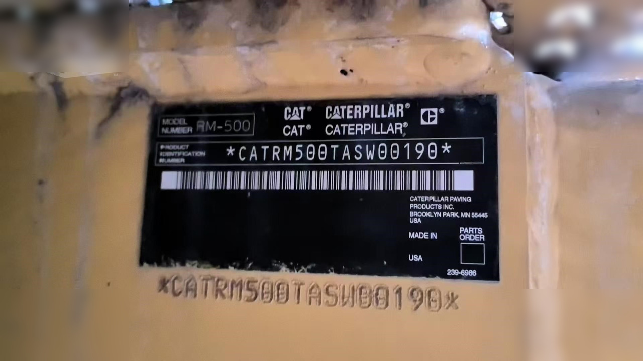 2008 CATERPILLAR RM-500 - Стабилизатор грунта: фото 4 2008 CATERPILLAR RM-500 - Стабилизатор грунта: фото 4