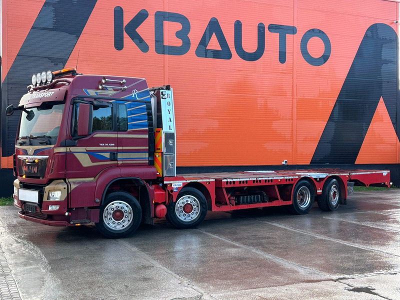 MAN TGS 35.480 8x4H-6 HYDRODRIVE / PLATFORM L=9160 mm / WINCH - Автовоз: фото 1 MAN TGS 35.480 8x4H-6 HYDRODRIVE / PLATFORM L=9160 mm / WINCH - Автовоз: фото 1