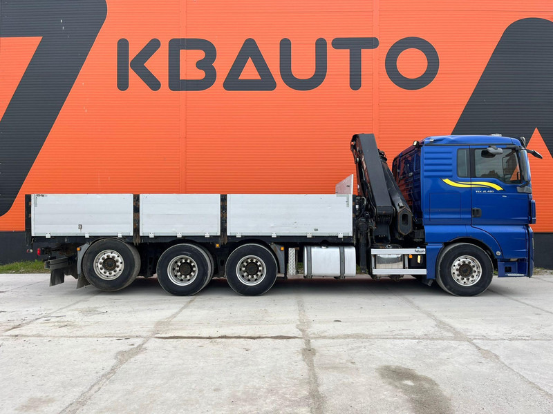 MAN TGX 35.480 8x4*4 HIAB 288E-7 / PLATFORM L=6397 mm - Грузовик бортовой/ Платформа, Автоманипулятор: фото 5 MAN TGX 35.480 8x4*4 HIAB 288E-7 / PLATFORM L=6397 mm - Грузовик бортовой/ Платформа, Автоманипулятор: фото 5
