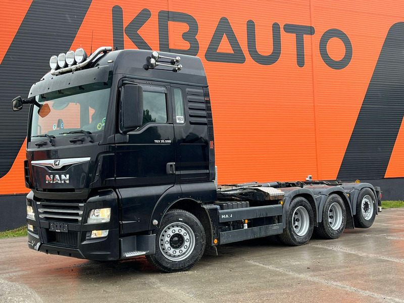 MAN TGX 35.500 8x4*4 PALFINGER 20 ton / L=5700 mm / PLATFORM & BOX NOT INCLUDED ! - Крюковой мультилифт: фото 1 MAN TGX 35.500 8x4*4 PALFINGER 20 ton / L=5700 mm / PLATFORM & BOX NOT INCLUDED ! - Крюковой мультилифт: фото 1