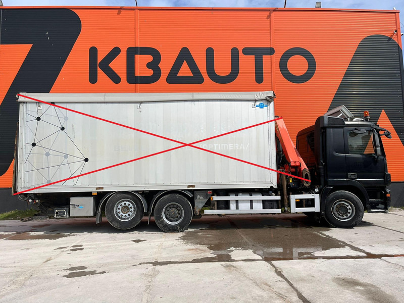 Mercedes-Benz Actros 2536 6x2*4 PK18002 / BOX L=6965 mm - Грузовик-шасси, Автоманипулятор: фото 4 Mercedes-Benz Actros 2536 6x2*4 PK18002 / BOX L=6965 mm - Грузовик-шасси, Автоманипулятор: фото 4
