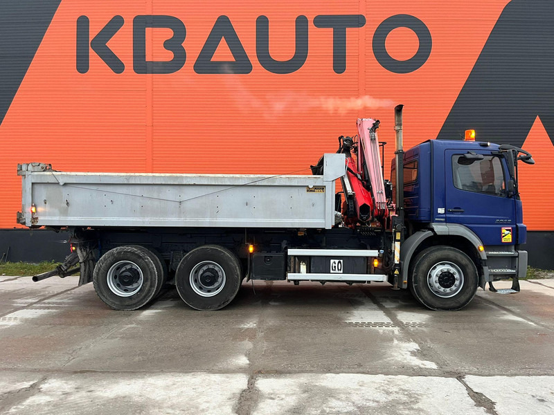 Mercedes-Benz Axor 2633 6x4 FASSI F110AK22 / BOX L=5040 mm - Самосвал, Автоманипулятор: фото 5 Mercedes-Benz Axor 2633 6x4 FASSI F110AK22 / BOX L=5040 mm - Самосвал, Автоманипулятор: фото 5