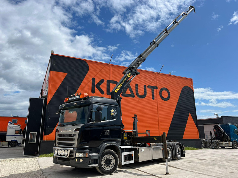 Scania G 440 6x2*4 PK22002 + JIB / PALFINGER 20 ton / L=5000 mm - Крюковой мультилифт, Автоманипулятор: фото 1 Scania G 440 6x2*4 PK22002 + JIB / PALFINGER 20 ton / L=5000 mm - Крюковой мультилифт, Автоманипулятор: фото 1