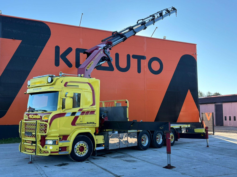 Scania G 490 8x4*4 PK 65002 SH / JIB CONNECTION / PLATFORM L=6301-7499 mm - Грузовик бортовой/ Платформа, Автоманипулятор: фото 1 Scania G 490 8x4*4 PK 65002 SH / JIB CONNECTION / PLATFORM L=6301-7499 mm - Грузовик бортовой/ Платформа, Автоманипулятор: фото 1