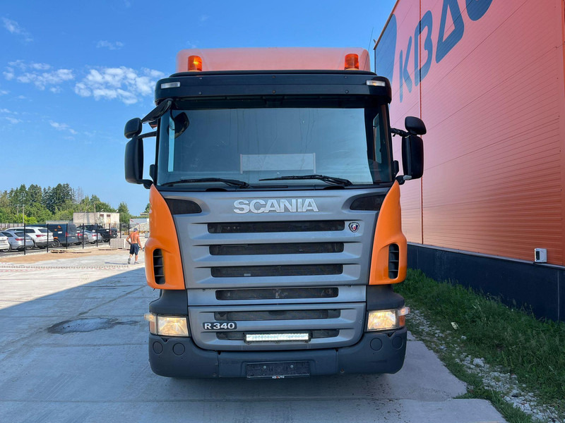 Scania R 340 6x2*4 HMF 2823-K6 + JIB / PLATFORM L=7293 mm - Грузовик бортовой/ Платформа, Автоманипулятор: фото 3 Scania R 340 6x2*4 HMF 2823-K6 + JIB / PLATFORM L=7293 mm - Грузовик бортовой/ Платформа, Автоманипулятор: фото 3