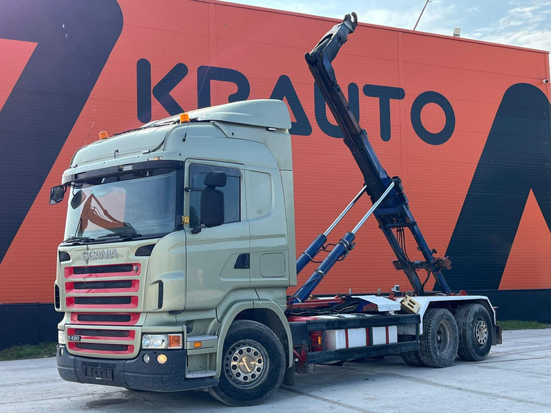 Scania R 420 6x2 PALFINGER T 20 ton / L=5450 mm / RETARDER - Крюковой мультилифт: фото 2 Scania R 420 6x2 PALFINGER T 20 ton / L=5450 mm / RETARDER - Крюковой мультилифт: фото 2