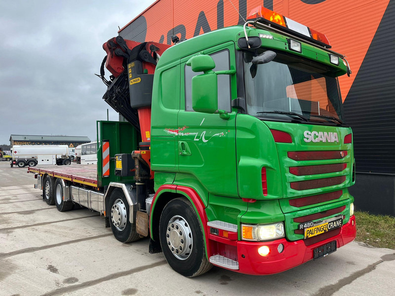 Scania R 480 8x2*6 PK 65002 + JIB / PLATFORM L=7518 mm - Грузовик бортовой/ Платформа, Автоманипулятор: фото 4 Scania R 480 8x2*6 PK 65002 + JIB / PLATFORM L=7518 mm - Грузовик бортовой/ Платформа, Автоманипулятор: фото 4
