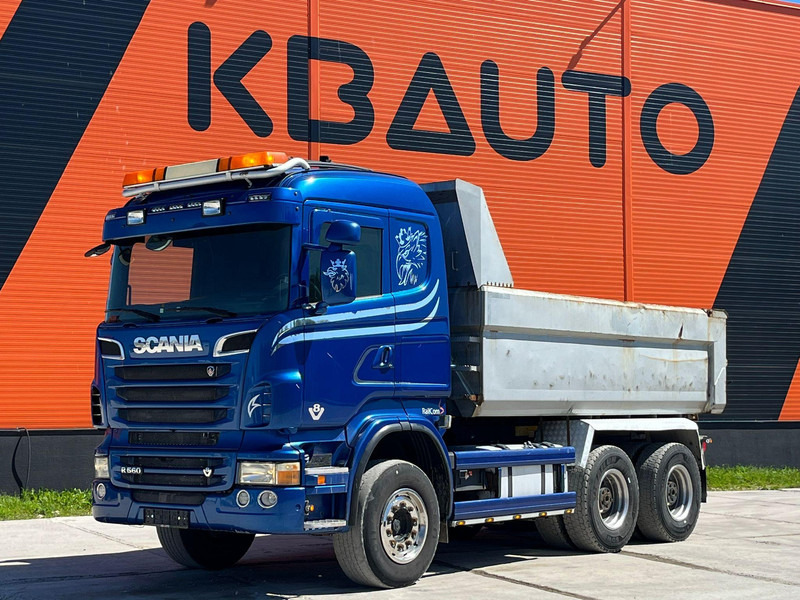 Scania R 560 6x4 RETARDER / FULL STEEL / BIG AXLES / BOX L=4563 mm - Самосвал: фото 1 Scania R 560 6x4 RETARDER / FULL STEEL / BIG AXLES / BOX L=4563 mm - Самосвал: фото 1