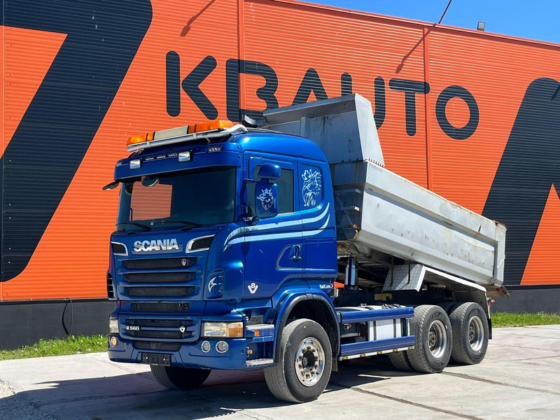 Scania R 560 6x4 RETARDER / FULL STEEL / BIG AXLES / BOX L=4563 mm - Самосвал: фото 2 Scania R 560 6x4 RETARDER / FULL STEEL / BIG AXLES / BOX L=4563 mm - Самосвал: фото 2