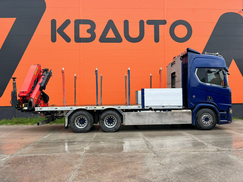 Грузовик бортовой/ Платформа, Автоманипулятор Scania R 650 6x4 PK 24001 / PLATFORM L=6800 mm: фото 5 Грузовик бортовой/ Платформа, Автоманипулятор Scania R 650 6x4 PK 24001 / PLATFORM L=6800 mm: фото 5