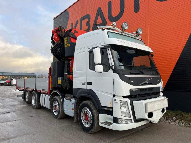 Volvo FM 500 8x2*6 COMBI / EXTENDABLE PLATFORM + TRACTOR / PK65002 + JIB + WINCH / PLATFORM L=6498 mm - Тягач: фото 4 Volvo FM 500 8x2*6 COMBI / EXTENDABLE PLATFORM + TRACTOR / PK65002 + JIB + WINCH / PLATFORM L=6498 mm - Тягач: фото 4