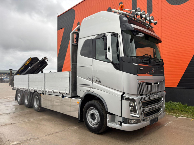 Volvo FH 16 650 8x4*4 PALFINGER PK 33002 EH / PLATFORM L=6779 mm - Грузовик бортовой/ Платформа, Автоманипулятор: фото 4 Volvo FH 16 650 8x4*4 PALFINGER PK 33002 EH / PLATFORM L=6779 mm - Грузовик бортовой/ Платформа, Автоманипулятор: фото 4