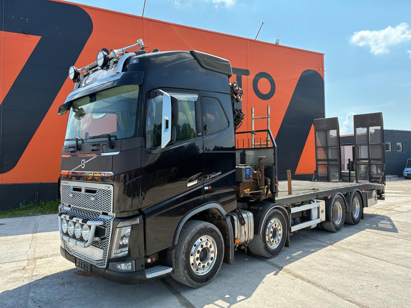 Volvo FH 16 750 8x4 HMF2620K-5 / WINCH / PLATFORM L=7100 mm - Грузовик бортовой/ Платформа, Автоманипулятор: фото 2 Volvo FH 16 750 8x4 HMF2620K-5 / WINCH / PLATFORM L=7100 mm - Грузовик бортовой/ Платформа, Автоманипулятор: фото 2