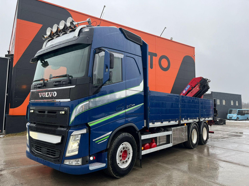 Volvo FH 540 6x4 HMF 2620K-5 / PLATFORM L=6405 mm - Грузовик бортовой/ Платформа, Автоманипулятор: фото 2 Volvo FH 540 6x4 HMF 2620K-5 / PLATFORM L=6405 mm - Грузовик бортовой/ Платформа, Автоманипулятор: фото 2