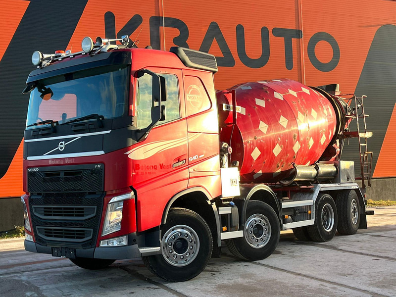 Volvo FH 540 8x2*6 RETARDER / 9 m3 / CHUTE 9 m - Автобетоносмеситель: фото 1 Volvo FH 540 8x2*6 RETARDER / 9 m3 / CHUTE 9 m - Автобетоносмеситель: фото 1