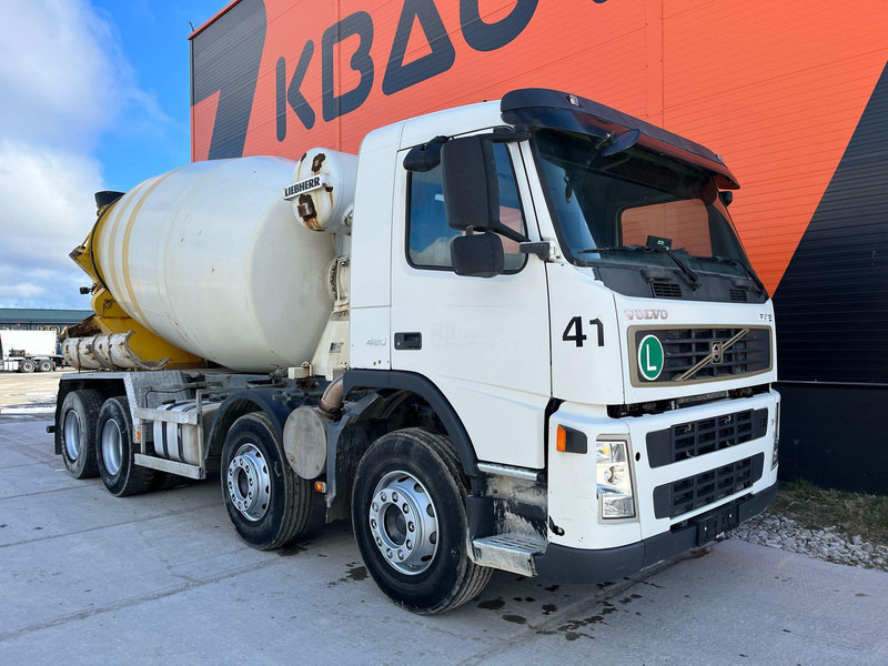 Volvo FM 12 420 8x4 INTERMIX IMF 10 m3 / FULL STEEL / ANALOG TACHOGAPH - Автобетоносмеситель: фото 3 Volvo FM 12 420 8x4 INTERMIX IMF 10 m3 / FULL STEEL / ANALOG TACHOGAPH - Автобетоносмеситель: фото 3