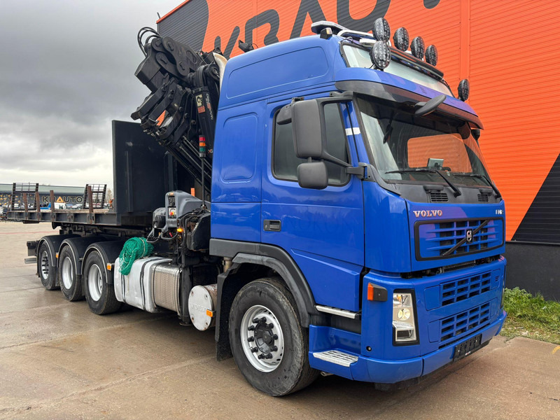 Volvo FM 12 460 8x4*4 HIAB 422 E-5 HIPRO+JIB / HOOK LIFT 20 ton / L=5600 mm / PLATFORM - Крюковой мультилифт, Автоманипулятор: фото 4 Volvo FM 12 460 8x4*4 HIAB 422 E-5 HIPRO+JIB / HOOK LIFT 20 ton / L=5600 mm / PLATFORM - Крюковой мультилифт, Автоманипулятор: фото 4