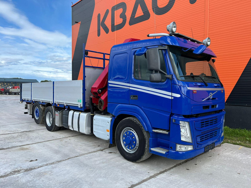 Volvo FM 450 6x4*4 HYDRODRIVE HMF 1820-K5 / 1267 PTO HOURS / PLATFORM L=6240-7240 mm EXTENDABLE - Грузовик бортовой/ Платформа, Автоманипулятор: фото 4 Volvo FM 450 6x4*4 HYDRODRIVE HMF 1820-K5 / 1267 PTO HOURS / PLATFORM L=6240-7240 mm EXTENDABLE - Грузовик бортовой/ Платформа, Автоманипулятор: фото 4