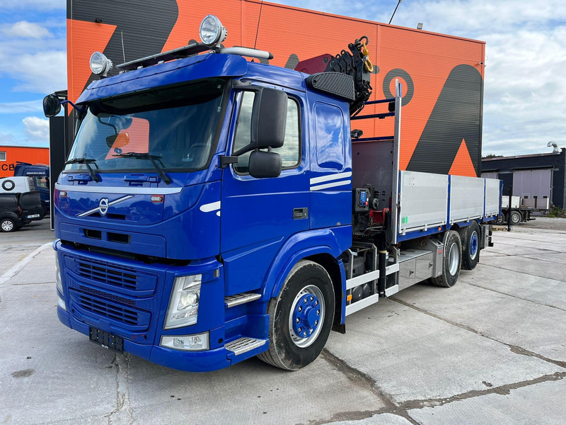 Volvo FM 450 6x4*4 HYDRODRIVE HMF 1820-K5 / 1267 PTO HOURS / PLATFORM L=6240-7240 mm EXTENDABLE - Грузовик бортовой/ Платформа, Автоманипулятор: фото 2 Volvo FM 450 6x4*4 HYDRODRIVE HMF 1820-K5 / 1267 PTO HOURS / PLATFORM L=6240-7240 mm EXTENDABLE - Грузовик бортовой/ Платформа, Автоманипулятор: фото 2