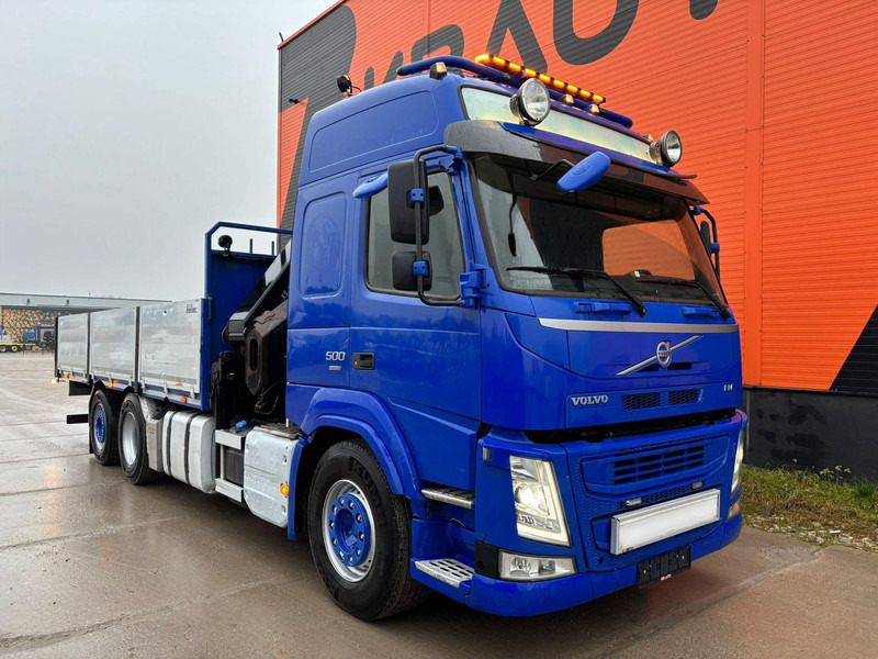 Volvo FM 500 6x2*4 HIAB 244E-6 / PLATFORM L=6310 mm - Грузовик бортовой/ Платформа, Автоманипулятор: фото 4 Volvo FM 500 6x2*4 HIAB 244E-6 / PLATFORM L=6310 mm - Грузовик бортовой/ Платформа, Автоманипулятор: фото 4