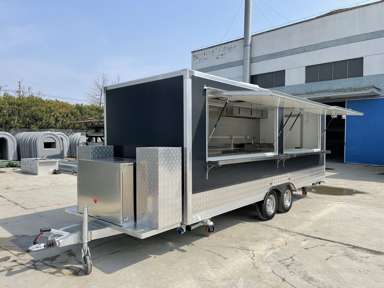 ERZODA Catering Trailer | Food Truck | Concession trailer | pizza trailer - Торговый прицеп: фото 3 ERZODA Catering Trailer | Food Truck | Concession trailer | pizza trailer - Торговый прицеп: фото 3
