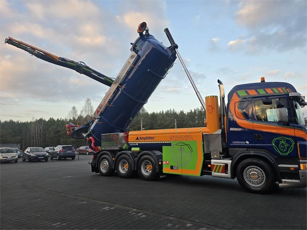 Ассенизатор Scania Amphitec VORTEX G2 ATEX suction and blowing vacuum: фото 34