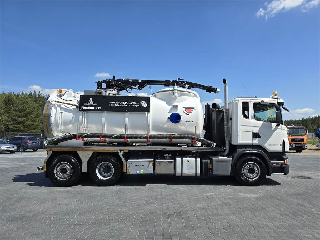 Ассенизатор Scania Saugbagger Larsen FlexVac 311 Vacuum suction loade: фото 7