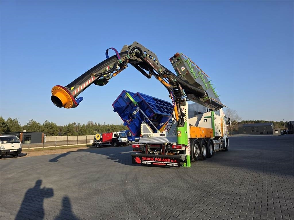 Ассенизатор Scania V8 R580 MTS DINO 5 TRIPLE 54000V Saugbagger cleane: фото 1