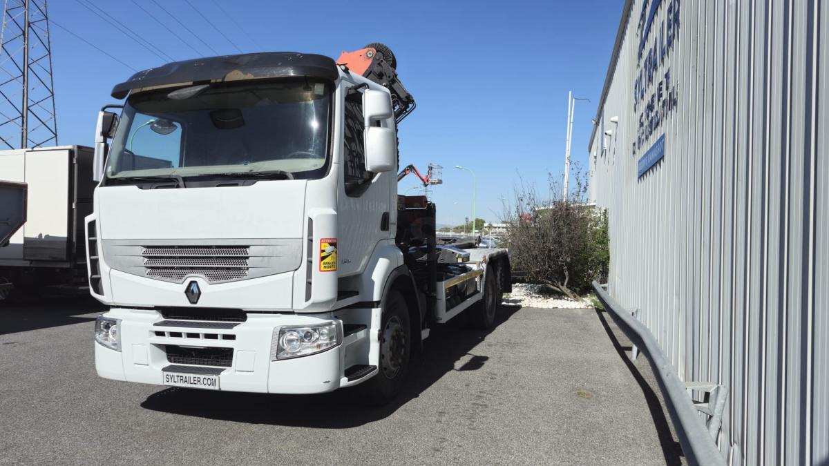 Renault Premium avec grue PALFINGER PK 18000 - Крюковой мультилифт, Автоманипулятор: фото 5 Renault Premium avec grue PALFINGER PK 18000 - Крюковой мультилифт, Автоманипулятор: фото 5