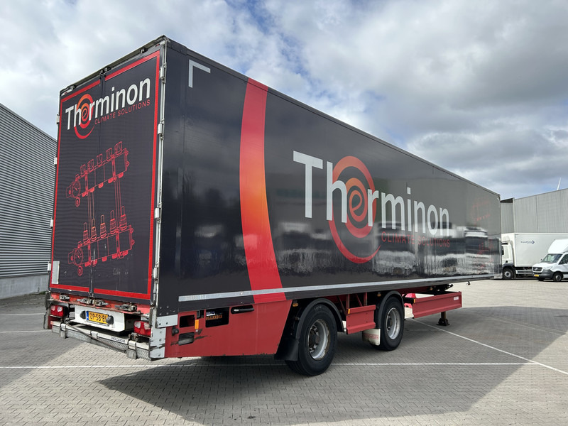 Groenewegen Jumbo DRO-14-18 / Box Trailer / 2x Stuuras / Laadklep / APK 06-26 - Полуприцеп-фургон: фото 2 Groenewegen Jumbo DRO-14-18 / Box Trailer / 2x Stuuras / Laadklep / APK 06-26 - Полуприцеп-фургон: фото 2