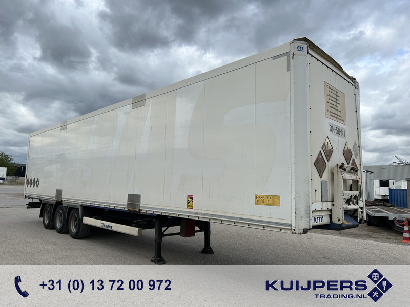Krone DryLiner / Box / Front Damage / BPW Drum / APK TUV 12-25 - Полуприцеп-фургон: фото 1 Krone DryLiner / Box / Front Damage / BPW Drum / APK TUV 12-25 - Полуприцеп-фургон: фото 1