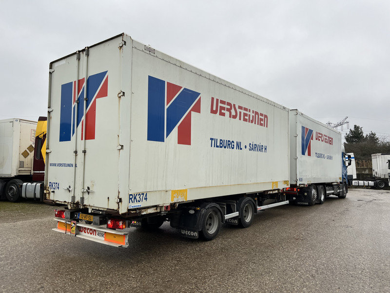 Scania R410 Highline / BDF Box + Wecon AWZ 218 / BDF Box / 448 dkm / NL Truck + Trailer - Грузовик-контейнеровоз/ Сменный кузов: фото 2 Scania R410 Highline / BDF Box + Wecon AWZ 218 / BDF Box / 448 dkm / NL Truck + Trailer - Грузовик-контейнеровоз/ Сменный кузов: фото 2