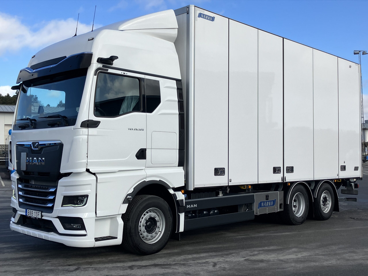 MAN TGX 26.520 6×2-4 fjärrbil Närko - Грузовик с закрытым кузовом: фото 1 MAN TGX 26.520 6×2-4 fjärrbil Närko - Грузовик с закрытым кузовом: фото 1